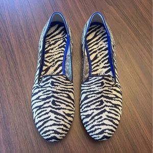 Rothy’s Loafers in Navy Zebra